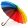 Szivárványos 16 színű esernyő 103 cm átmérő - automata