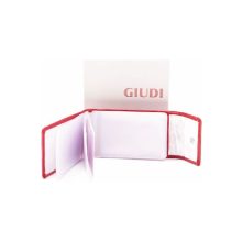 Giudi kártyatartó, piros, lakkbőr, pántos 6421-GVL-05