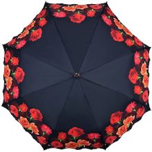 Flamenco vörös rózsák - UV szűrős - automata összecsukható esernyő / napernyő - von Lilienfeld