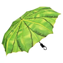 Banánlevelek - UV szűrős - automata összecsukható esernyő / napernyő - von Lilienfeld