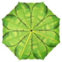 Banánlevelek - UV szűrős - automata összecsukható esernyő / napernyő - von Lilienfeld