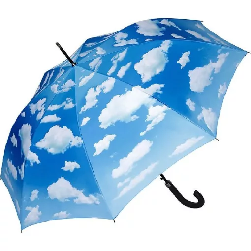 Nyári égbolt - UV szűrős - automata hosszúnyelű esernyő / napernyő - von Lilienfeld