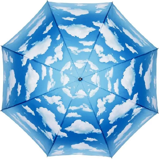 Nyári égbolt - UV szűrős - automata hosszúnyelű esernyő / napernyő - von Lilienfeld