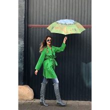 Monet: Pipacsvirágzás - UV szűrős - automata összecsukható esernyő / napernyő - von Lilienfeld