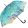 Van Gogh: Íriszek - UV szűrős - automata hosszúnyelű esernyő / napernyő - von Lilienfeld