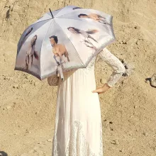 Vadlovak - UV szűrős - automata hosszúnyelű esernyő / napernyő - von Lilienfeld