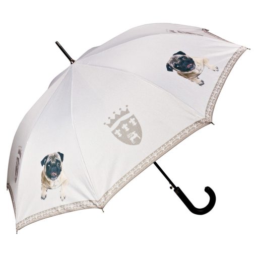 Mops - UV szűrős - automata hosszúnyelű esernyő / napernyő - von Lilienfeld