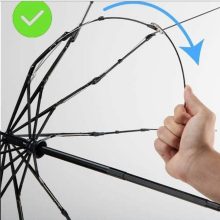 Páva - UV szűrős - automata összecsukható esernyő / napernyő - von Lilienfeld