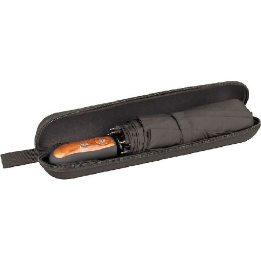 Clark  - UV szűrős - fekete, viharálló, teflon bevonatú, automata összecsukható esernyő / napernyő - von Lilienfeld