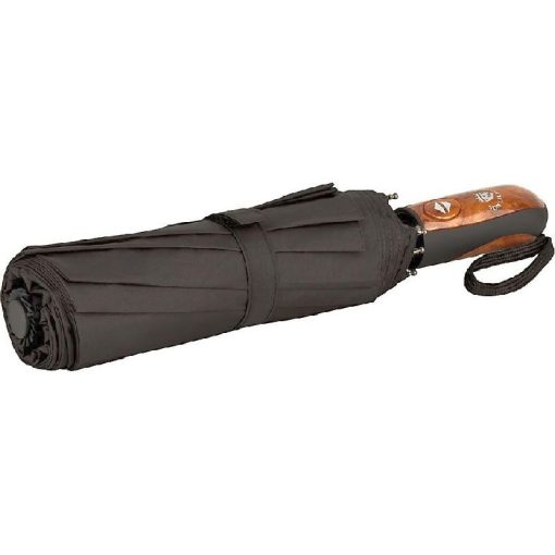 Clark  - UV szűrős - fekete, viharálló, teflon bevonatú, automata összecsukható esernyő / napernyő - von Lilienfeld