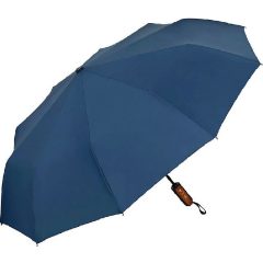   Clark  - UV szűrős - sötétkék, viharálló, teflon bevonatú, automata összecsukható esernyő / napernyő - von Lilienfeld