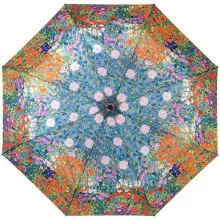 Klimt: Falusi kert - UV szűrős - automata összecsukható esernyő / napernyő - von Lilienfeld