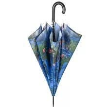 Monet: Vizililiomok kék - UV szűrős - automata hosszúnyelű esernyő / napernyő - von Lilienfeld