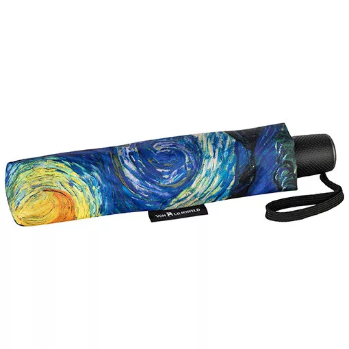 Van Gogh: Csillagos éj - UV szűrős - automata összecsukható esernyő / napernyő - von Lilienfeld