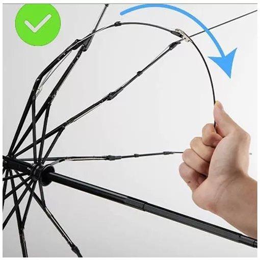 Van Gogh: Csillagos éj - UV szűrős - automata összecsukható esernyő / napernyő - von Lilienfeld