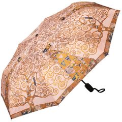   Klimt: Az élet fája/ Az elvárás - UV szűrős - automata összecsukható esernyő / napernyő - von Lilienfeld