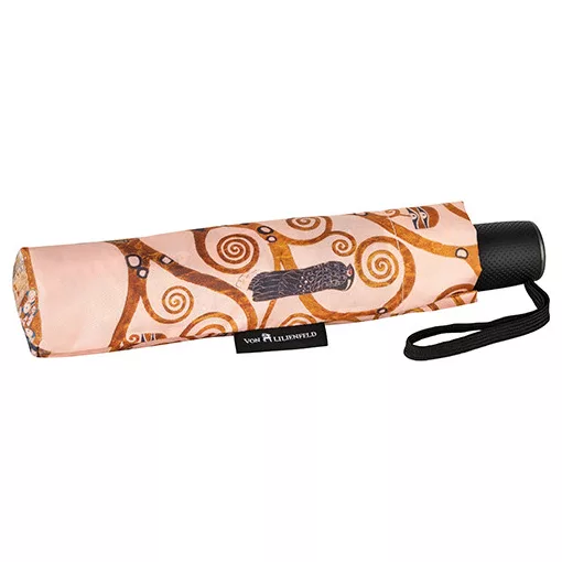 Klimt: Az élet fája/ Az elvárás - UV szűrős - automata összecsukható esernyő / napernyő - von Lilienfeld