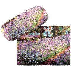   Monet: A kert - Szemüvegtok tisztítókendővel - von Lilienfeld