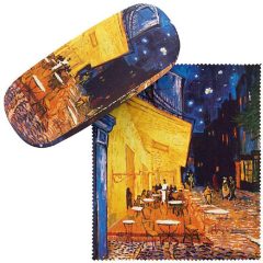   Van Gogh: Éjjeli kávézó - Szemüvegtok tisztítókendővel - von Lilienfeld