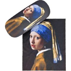   Vermeer: Lány gyöngy fülbevalóval - Szemüvegtok tisztítókendővel - von Lilienfeld