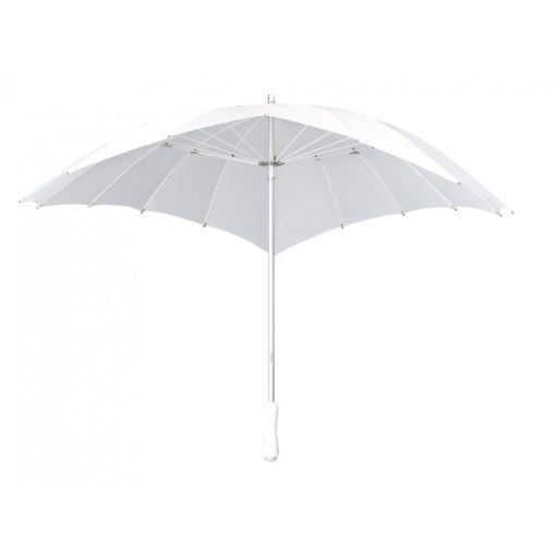 Fehér szív - UV szűrős - hosszúnyelű esernyő / napernyő - von Lilienfeld