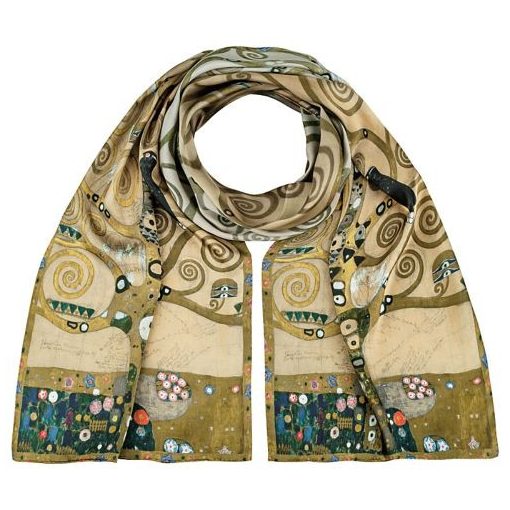 Klimt: Életfa - Selyemsál 100% - von Lilienfeld
