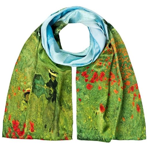 Monet: Pipacsvirágzás - Selyemsál 100% - von Lilienfeld
