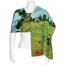 Monet: Pipacsvirágzás - Selyemsál 100% - von Lilienfeld