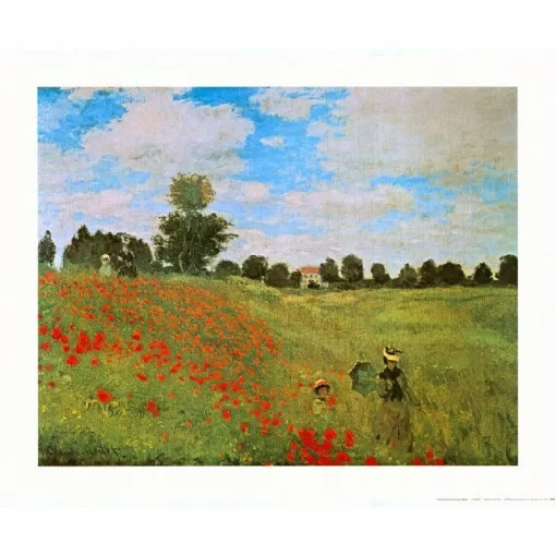 Monet: Pipacsvirágzás - Selyemsál 100% - von Lilienfeld