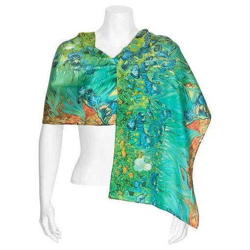 Van Gogh: Íriszek - Selyemsál 100% - von Lilienfeld