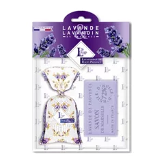   Levendulával töltött Bicolore Violet zsák 18g+levendulaszappan 100g