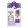 Levendulával töltött Bicolore Violet zsák 18g+levendulaszappan 100g+hímzett kéztörlő 40x60cm, pamut