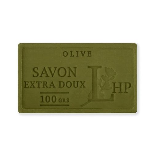 Lavanderaie de Haute Provence Marseille szappan, növényi olajjal, 100g, parabén-tartósítószer-szulfát mentes, hidratáló, celofánban, Olive (oliva)