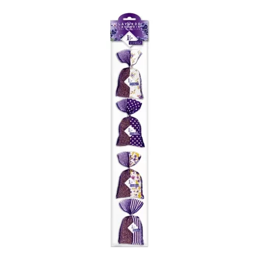 Levendulával töltött Bicolore Violet zsák 18g, 4-es füzér