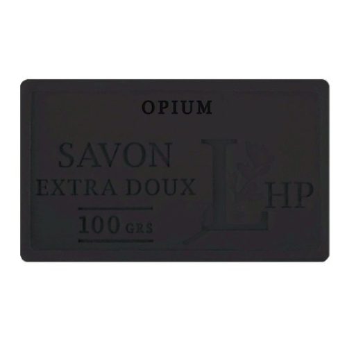 Lavanderaie de Haute Provence Marseille szappan, növényi olajjal, 100g, parabén-tartósítószer-szulfátmentes, hidratáló, celofánban, Opium (ópium)
