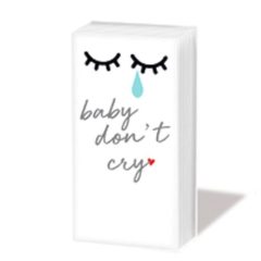 Don't Cry papírzsebkendő, 10db-os