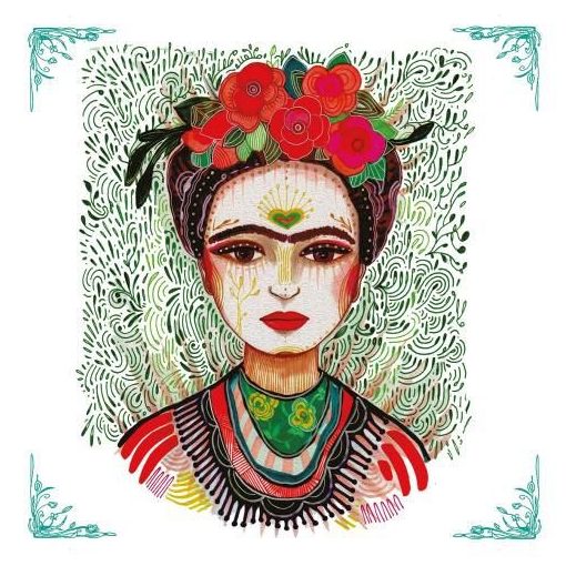 Frida: Memory the Heart papírszalvéta 25x25cm, 20db-os