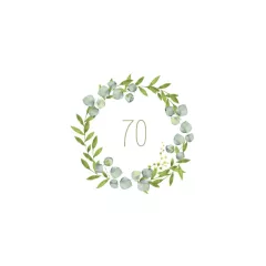 Birthday 70 papírszalvéta 33x33cm, 20db-os – PPD