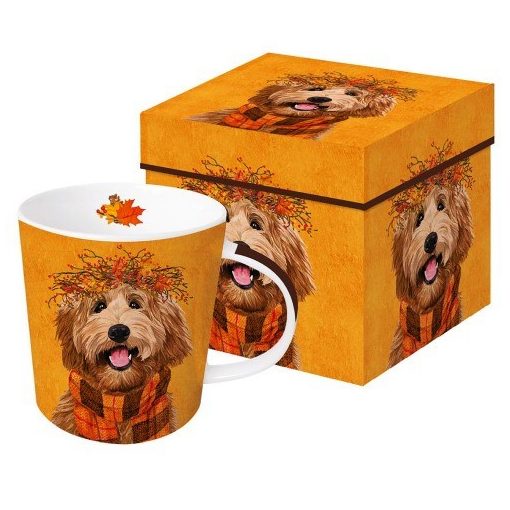 Porcelánbögre 0,35l, dobozban, Dudley