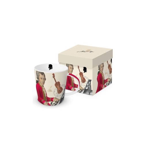 Porcelánbögre 0,4l dobozban, Mozarteum – PPD