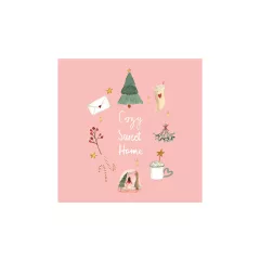 Cozy Home papírszalvéta 33x33cm, 20db-os – PPD