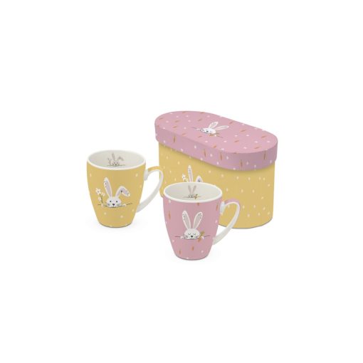Porcelánbögre 0,35l dobozban,2db-os, Hello & Easter – PPD