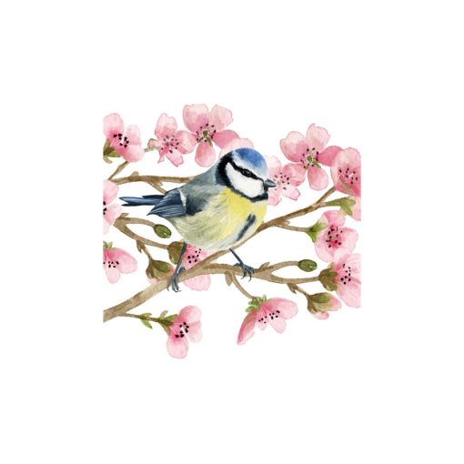 Oiseau Printemps papírszalvéta 33x33cm, 20db-os – PPD