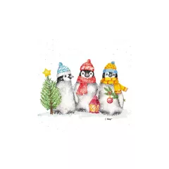 Sacred Penguins papírszalvéta 33x33cm, 20db-os – PPD