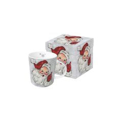 Porcelánbögre 0,4l dobozban, Jolly St. Nick – PPD