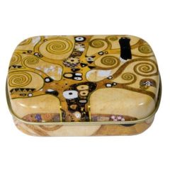 Fémdoboz 6,3x1,8x5,2cm, Klimt: Életfa