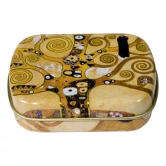 Fémdoboz 6,3x1,8x5,2cm, Klimt: Életfa