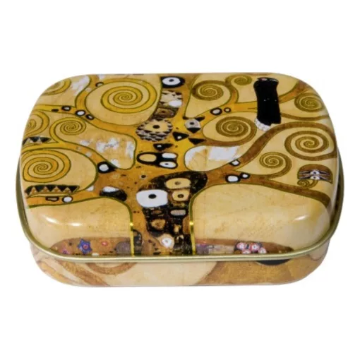 Fémdoboz 6,3x1,8x5,2cm, Klimt: Életfa