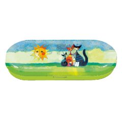   Szemüvegtok fémdoboz, 16x2,8x5,5cm, Rosina Wachtmeister: Moment Di Felicitá – Fridolin