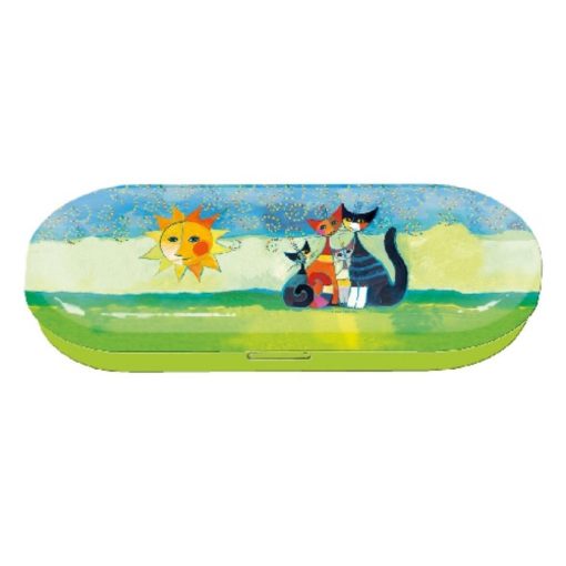 Szemüvegtok fémdoboz, 16x2,8x5,5cm, Rosina Wachtmeister: Moment Di Felicitá – Fridolin